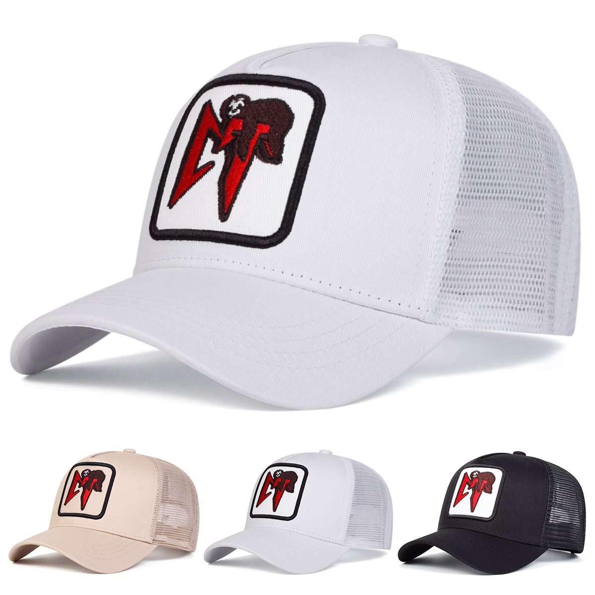 Embroidery Letter M - Unisex M letter Koala Embroidery Baseball