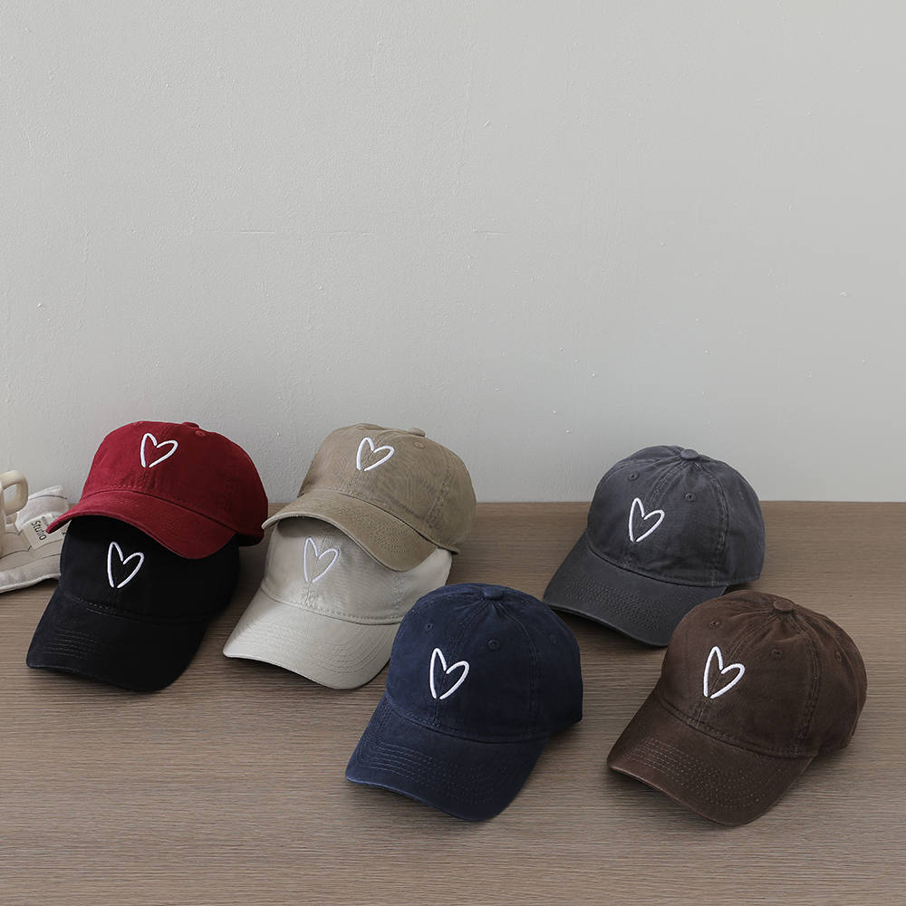 Embroidery Hat Machine - Children's Baseball Caps Simple Love Embroidered