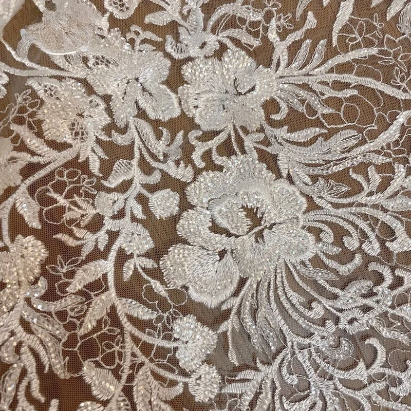 Embroidery Net Dress - New Fashionable High Quality Net Yarn