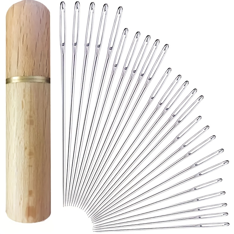 Embroidery Needle - A set of 25 large-eye sewing