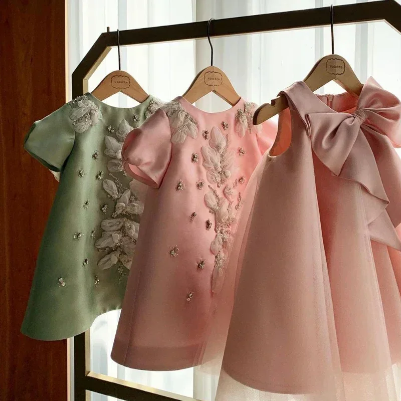 Embroidery Net Dress - 2024 Evening Dress Dress for Baby