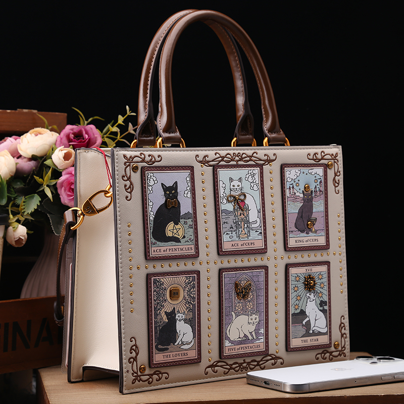 Embroidery Font - Vintage and Luxury Designer Bag with