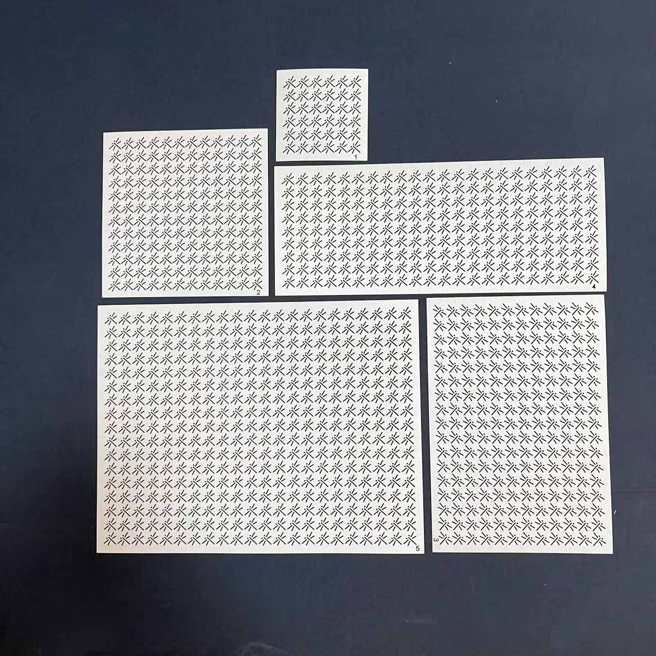 Embroidery Free Pattern - Soft Embroidery Stencil R24 Dragoy Pattern