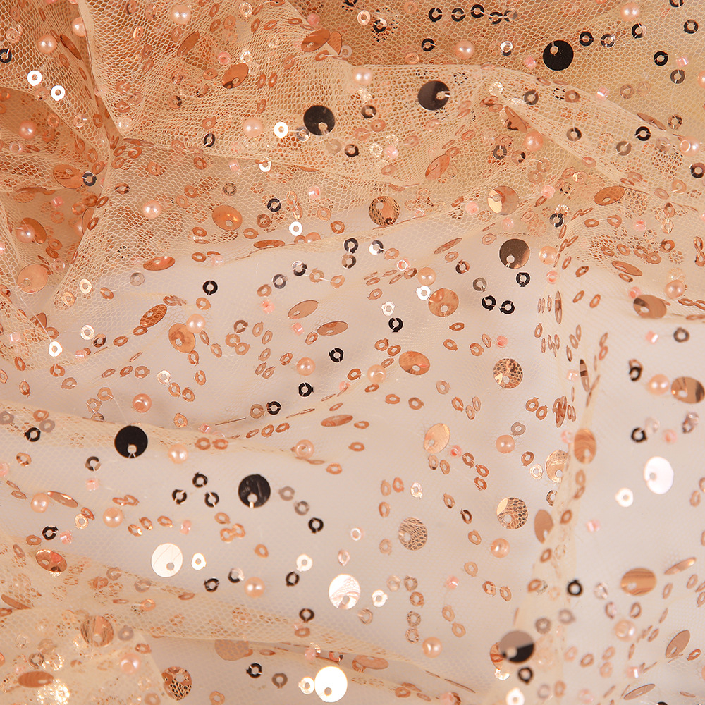 Embroidery Net Dress - 40 Colors 3mm 7mm Shinny Sparkle