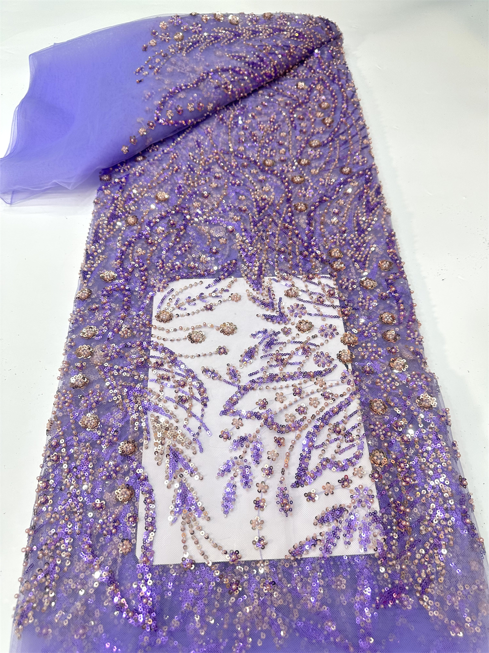 Embroidery Abaya - African Luxury French Beaded Lace Fabric