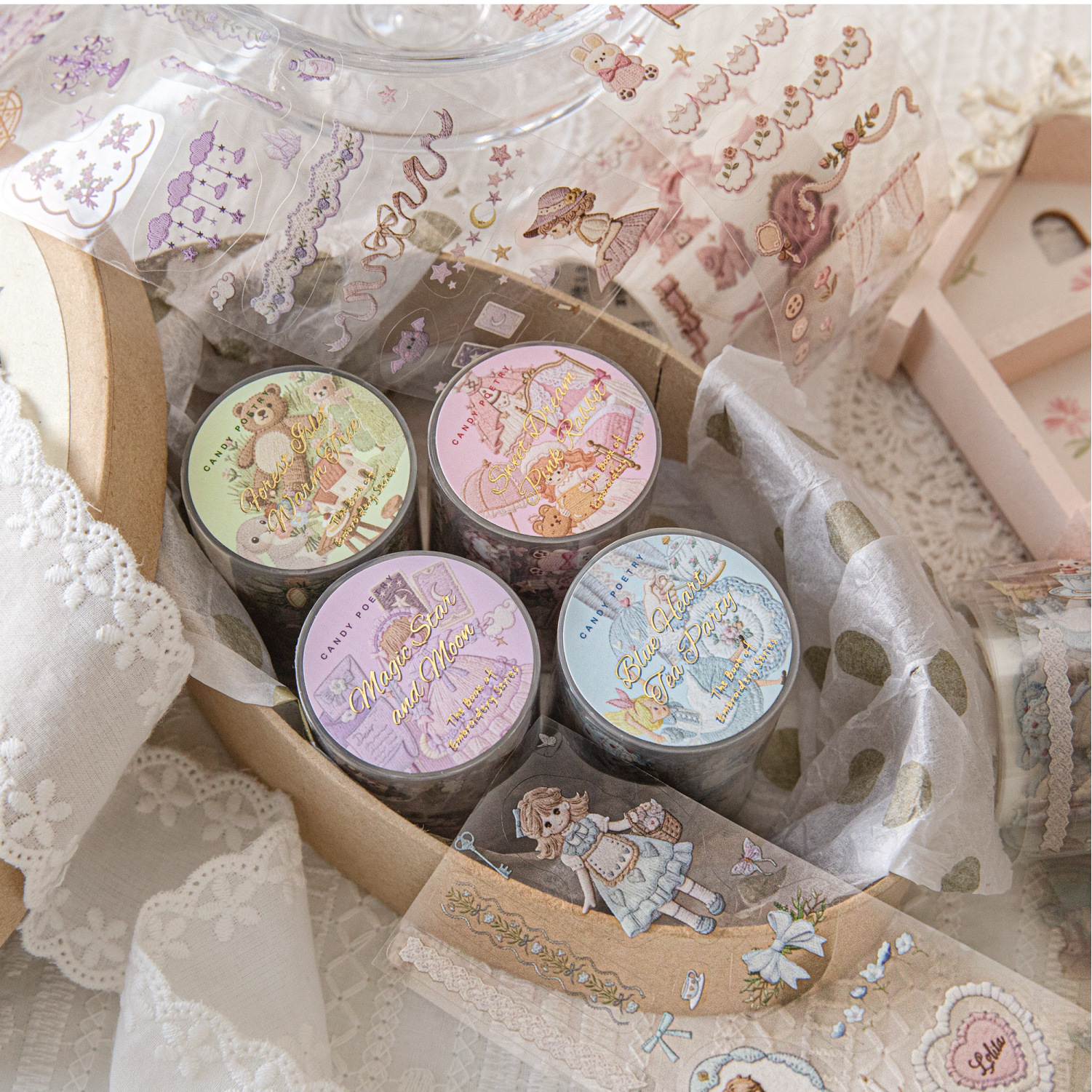 1pcs/1lot Decorative Adhesive  - đánh giá và giá Embroidery Journal Book