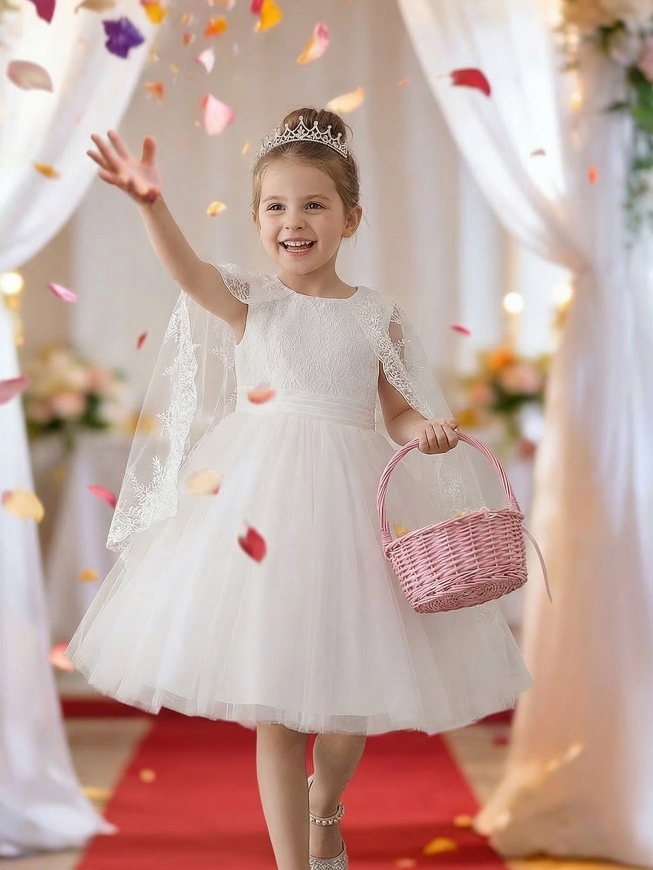 White Formal Wedding Gown for  - đánh giá và giá Embroidery Net Dress