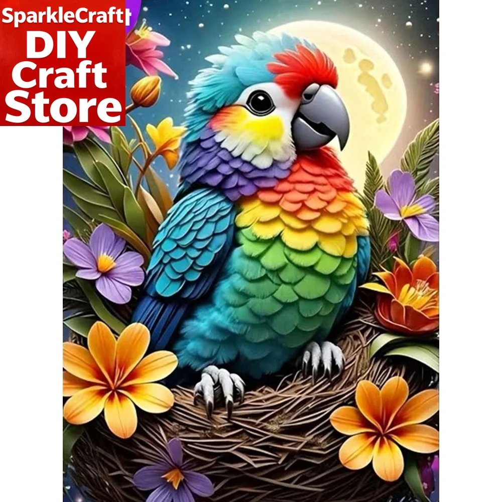 1PC frameless  DIY Diamond Pai - đánh giá và giá Embroidery Kit Set