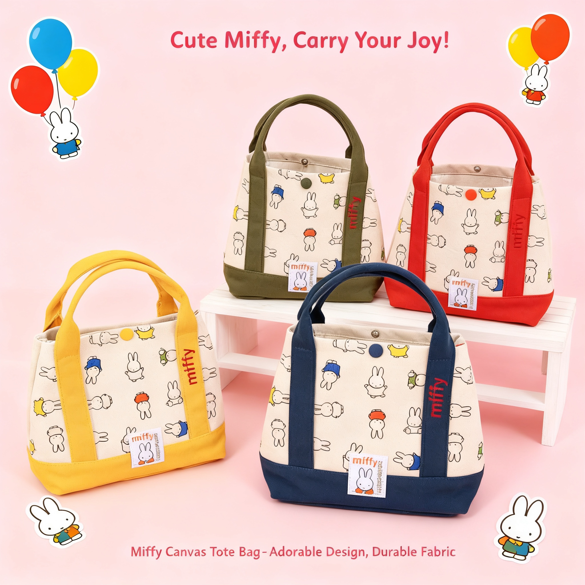 Miffy Kawaii Cartoon Rabbit Ca - đánh giá và giá Embroidery Rabbit