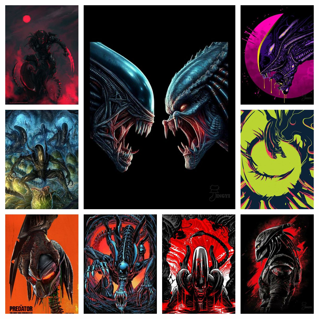 2025 New Alien vs Predator Cha - đánh giá và giá Embroidery Vs Stitching