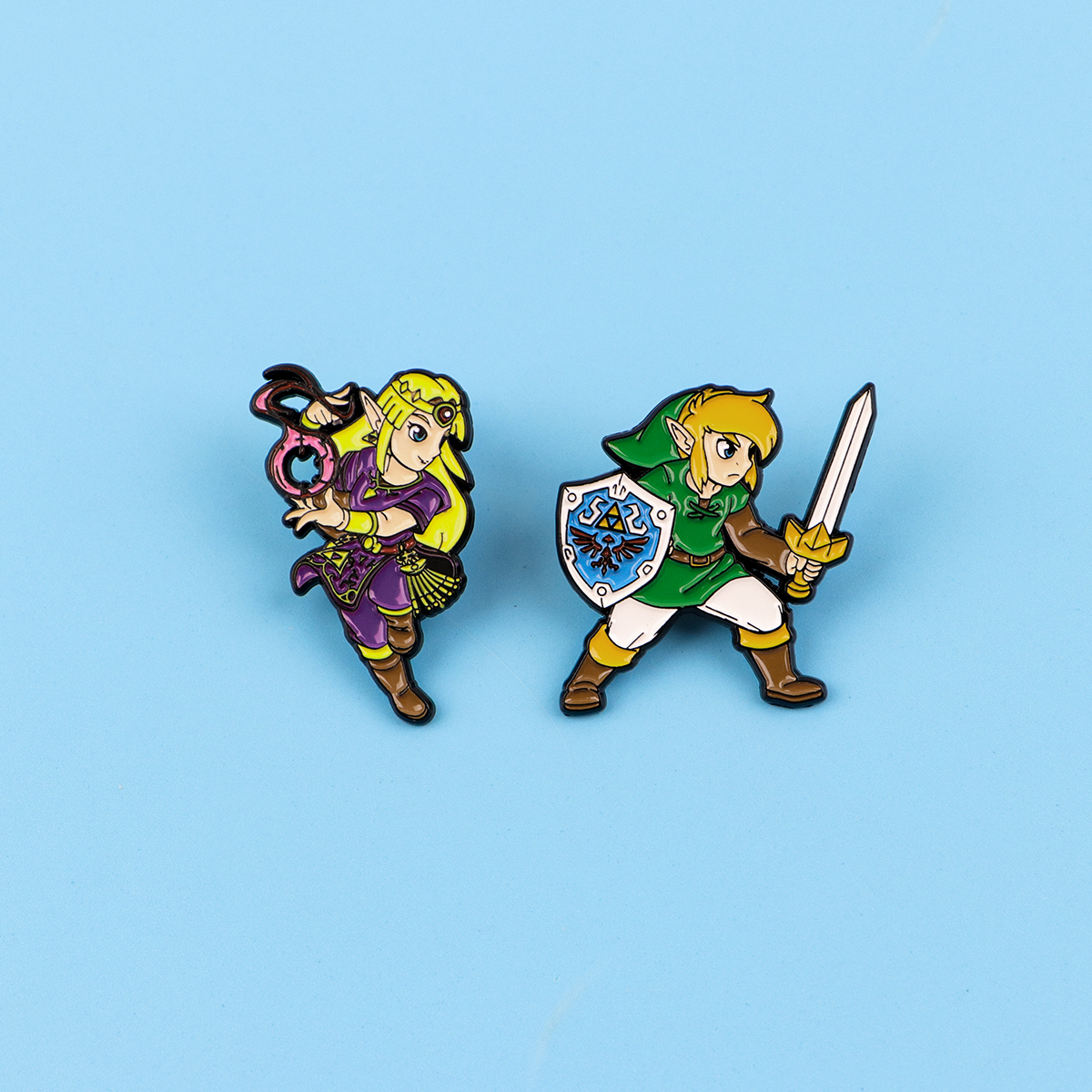 Cool Figure Enamel Pin Cartoon - đánh giá và giá Embroidery Illustration