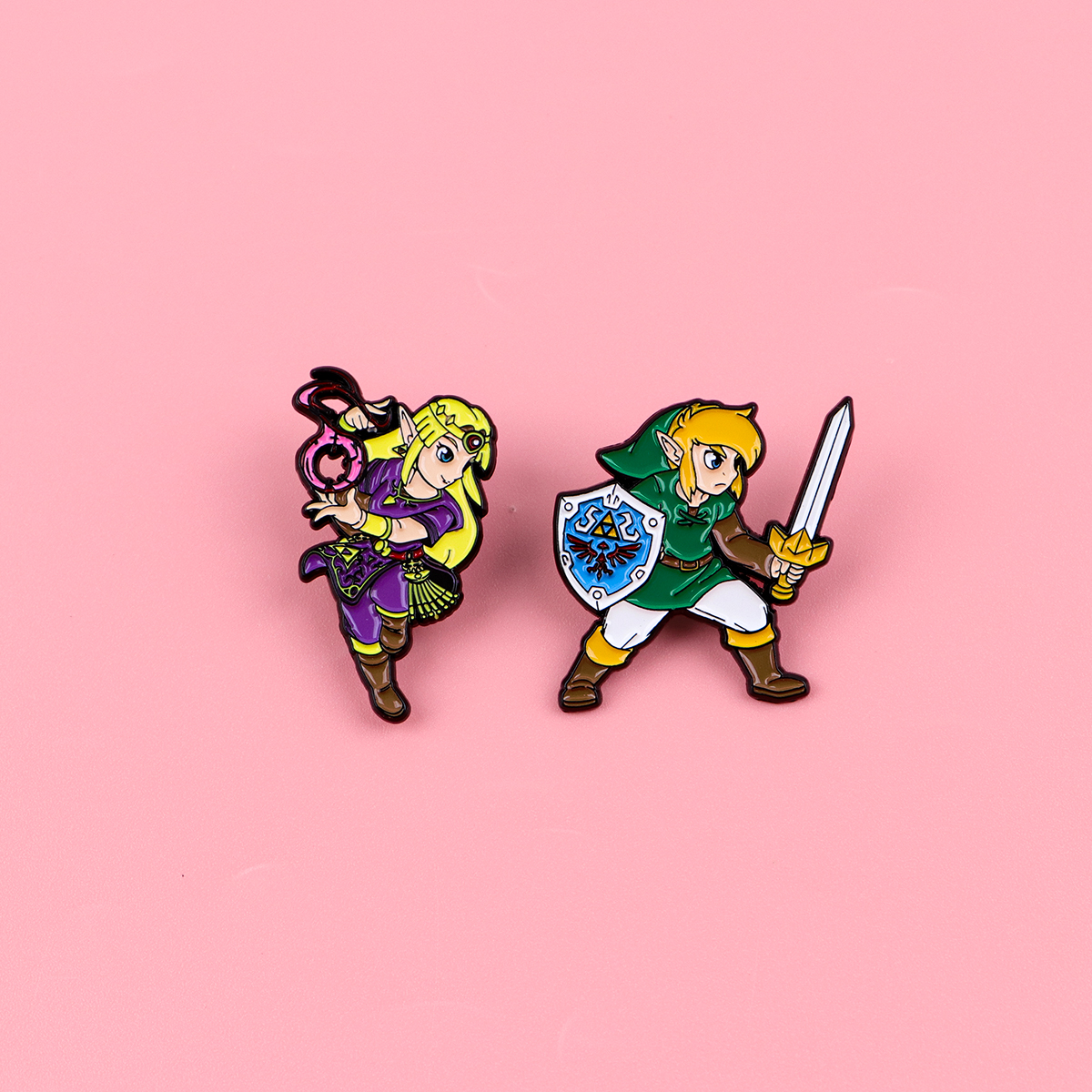 Cool Figure Enamel Pin Cartoon - đánh giá và giá Embroidery Illustration