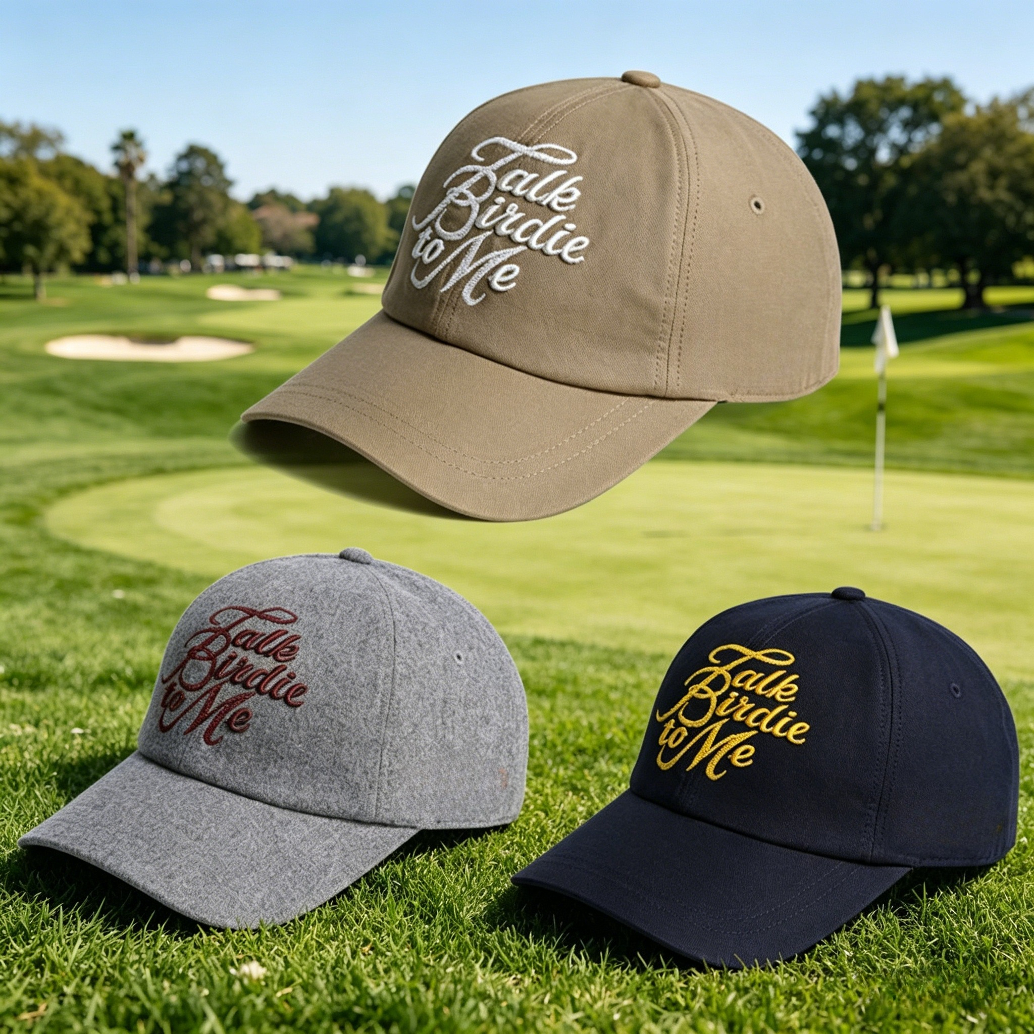 2026 New Golf Course Slogan Em - đánh giá và giá Embroidery Hat Machine
