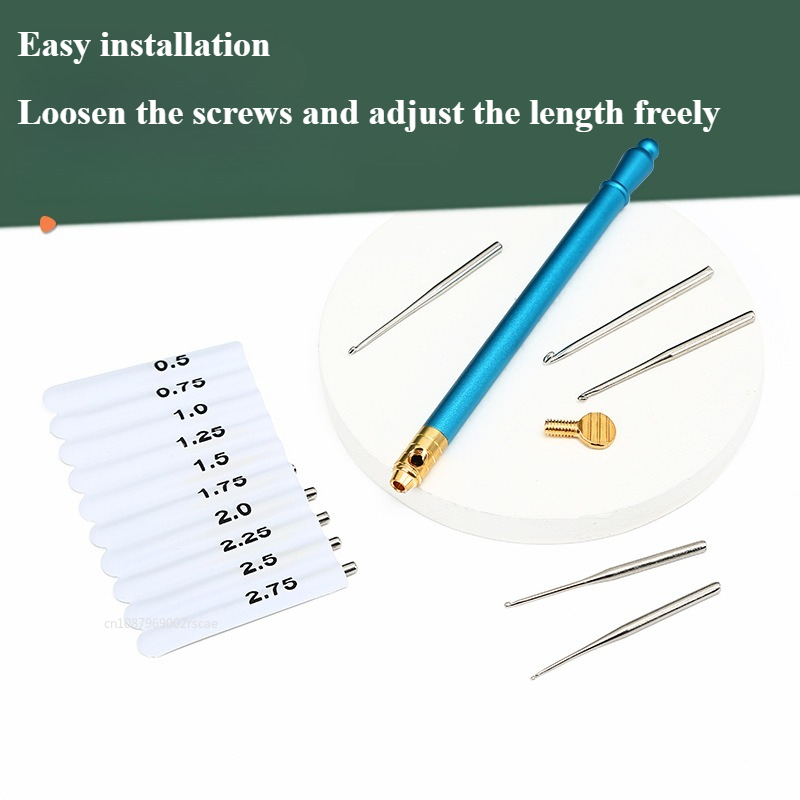 11Pcs/Set Interchangeable Croc - đánh giá và giá Embroidery Needle