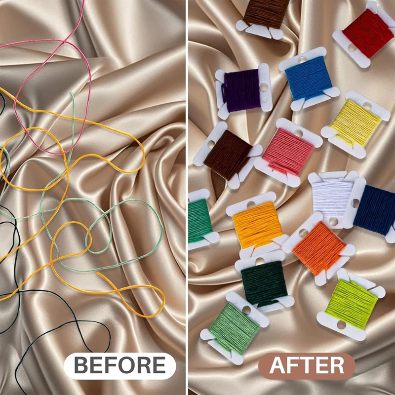 Plastic Embroidery Floss Bobbi - đánh giá và giá Embroidery Software