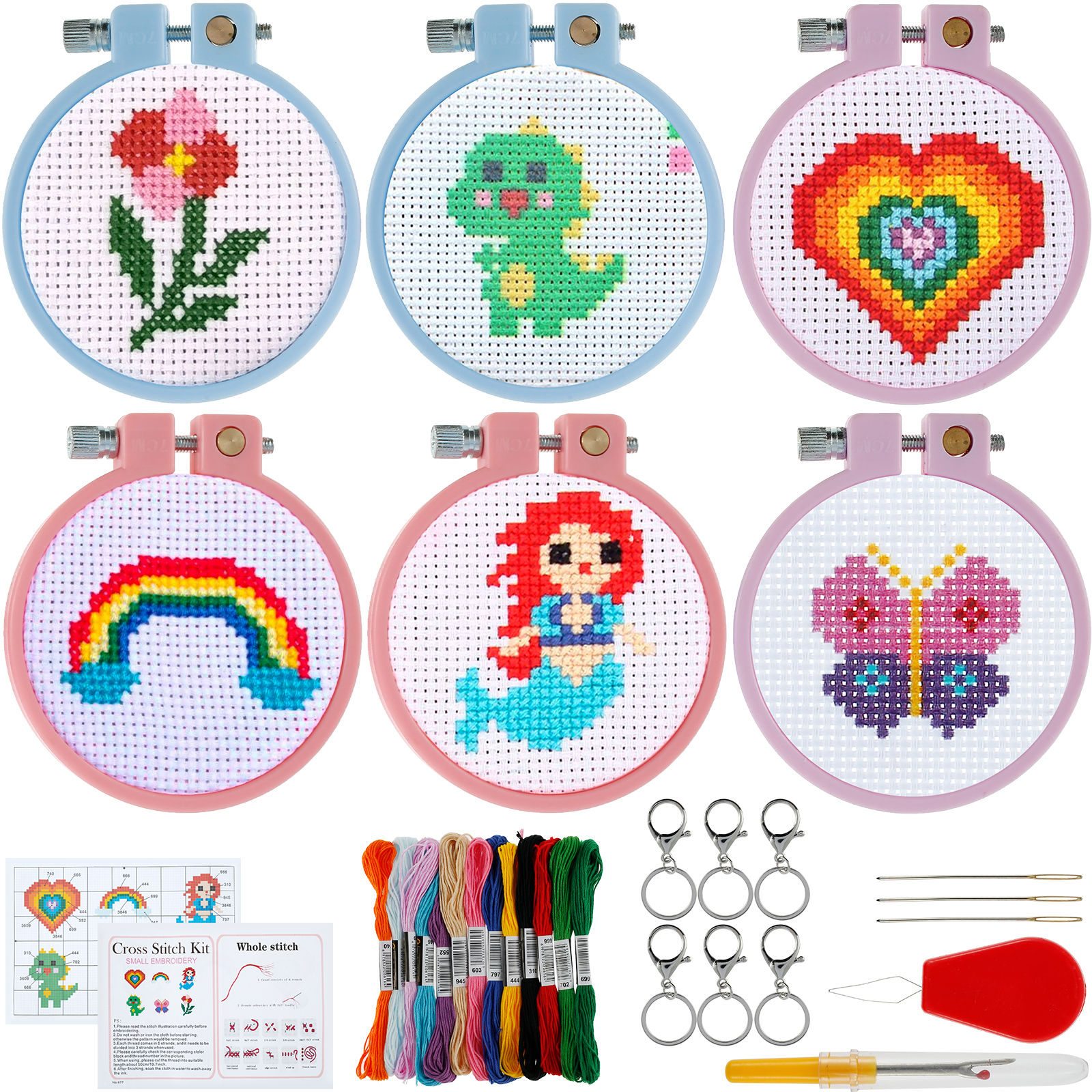 6Pcs Embroidery Beginner Kits  - đánh giá và giá Embroidery Removal Tool