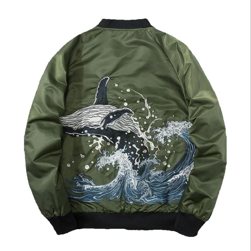 Sukajan Embroidered Bomber Jac - đánh giá và giá Embroidery University