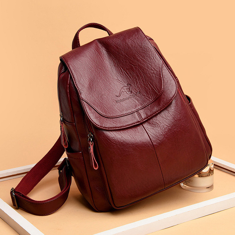 9 Color Women Soft Leather Bac - đánh giá và giá Embroidery Font