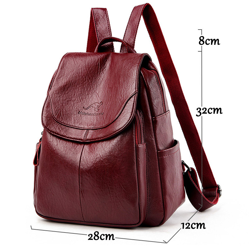 9 Color Women Soft Leather Bac - đánh giá và giá Embroidery Font