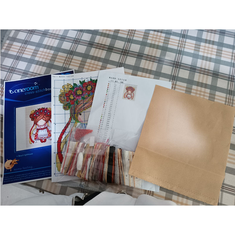 Cross Stitch Kit DIY Set Livin - đánh giá và giá Embroidery Lady Bug