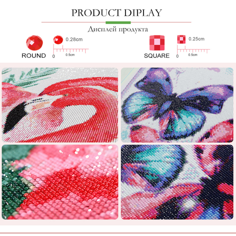 5D DIY Seaside Landscape Diamo - đánh giá và giá Embroidery Kit Set