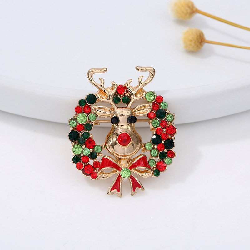 Christmas series jewelry brooc - đánh giá và giá Embroidery Font
