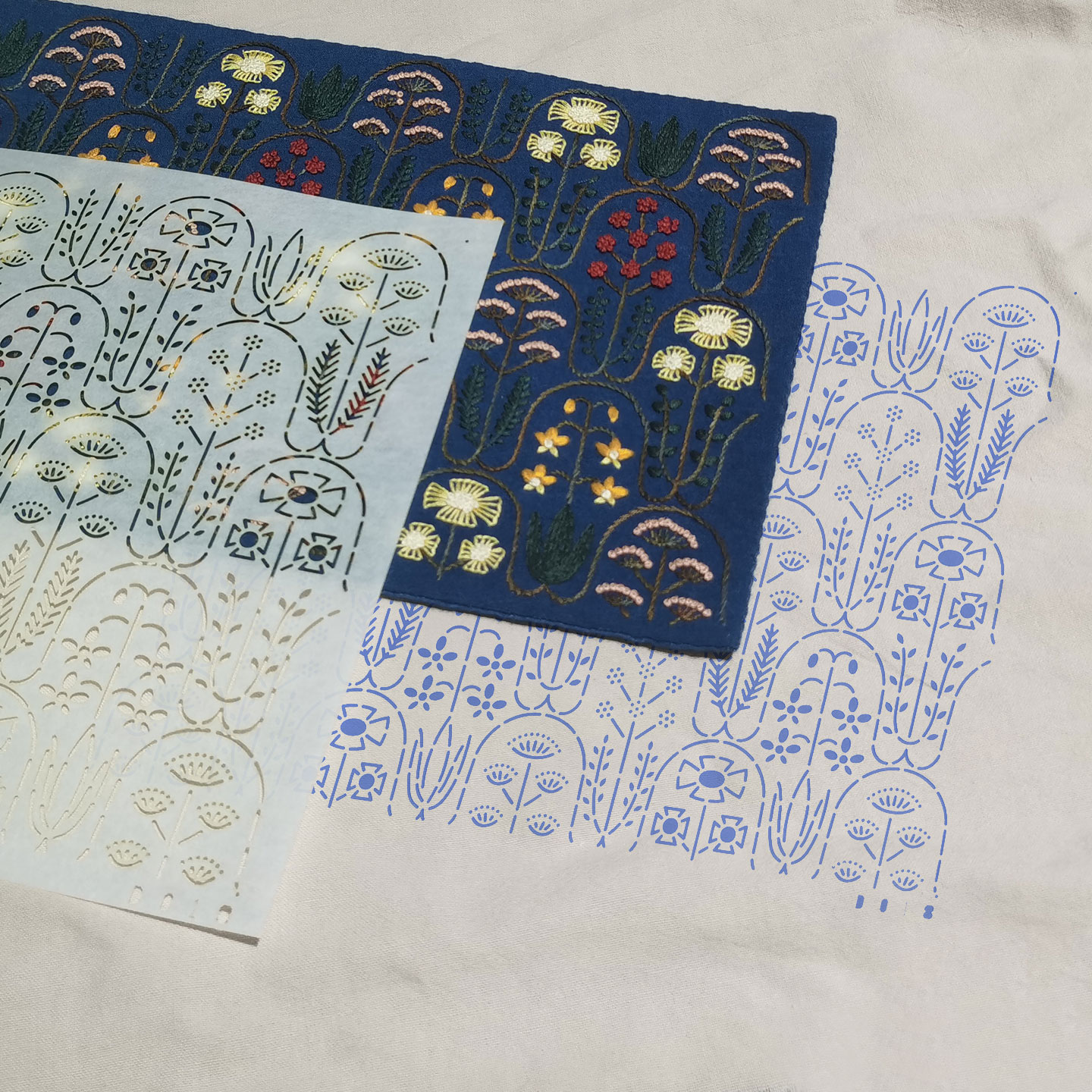 Handmade Soft Template Embroid - đánh giá và giá Embroidery Free Pattern