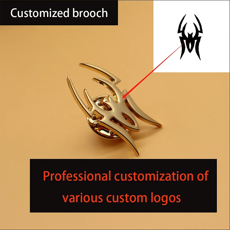Custom Logo Brooch Personalize - đánh giá và giá Embroidery Illustration