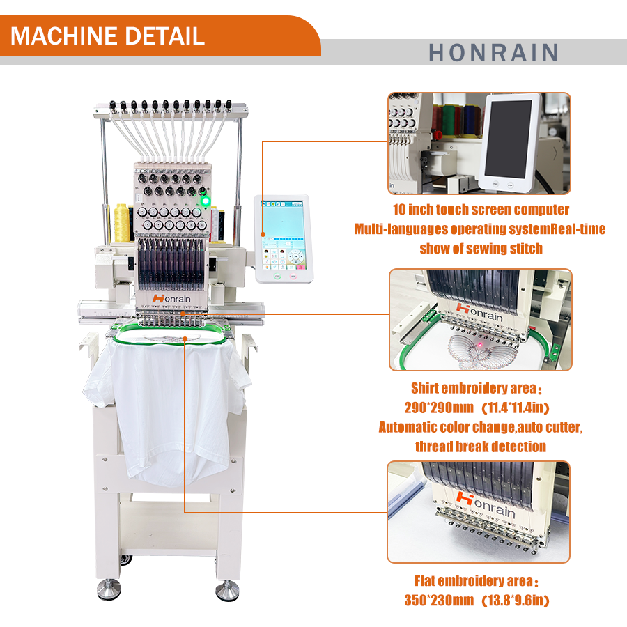 Factory Price Computerized Emb - đánh giá và giá Embroidery Hat Machine