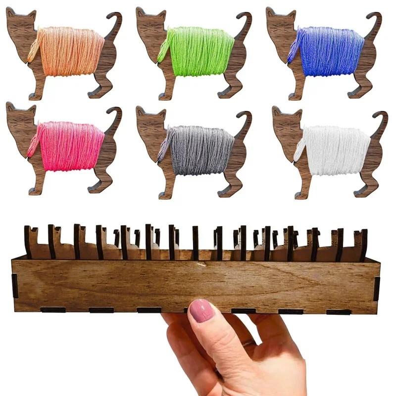 2026 Wooden Rabbit Spool Set w - đánh giá và giá Embroidery Rabbit