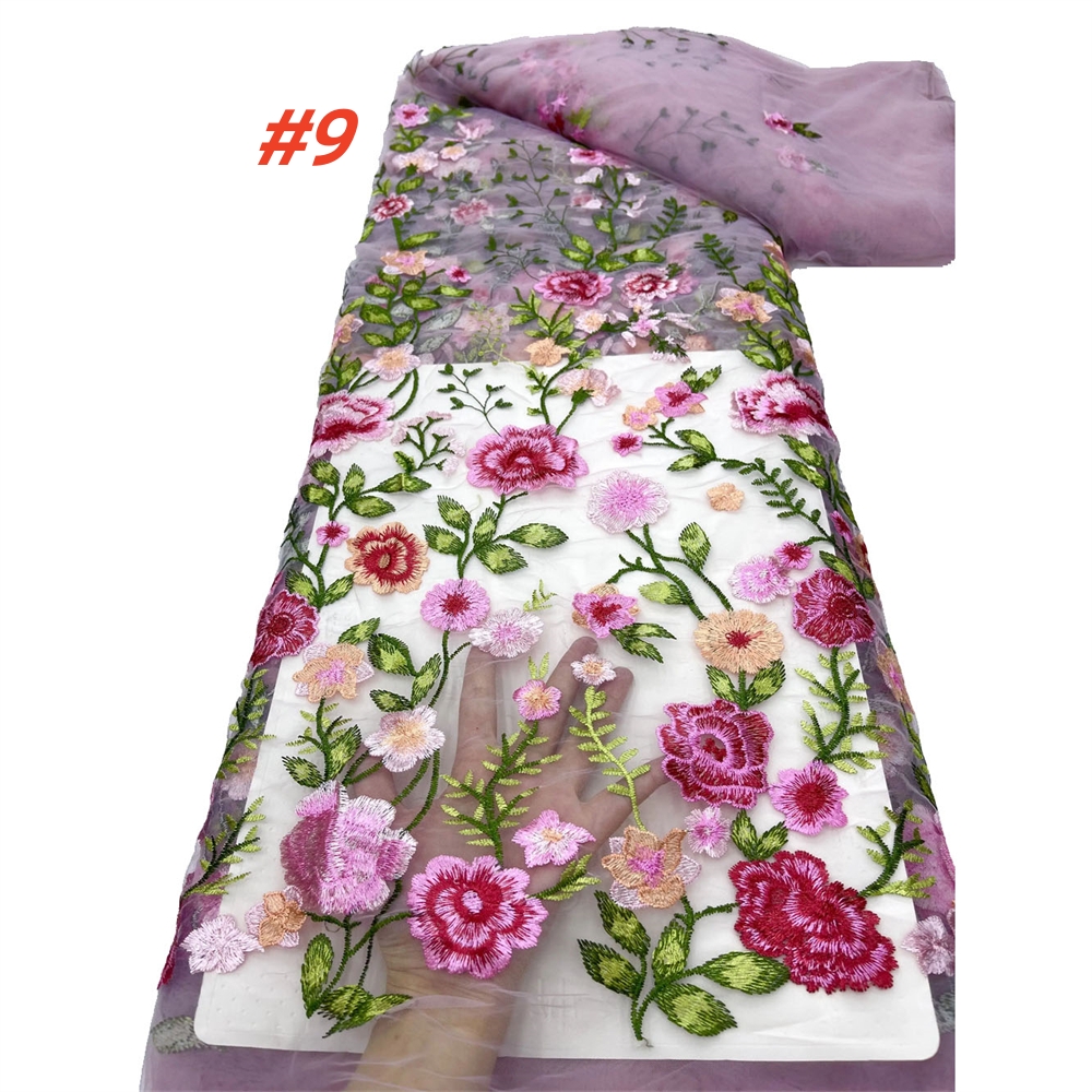 Wholesale French Luxury Mesh E - đánh giá và giá Embroidery Net Dress