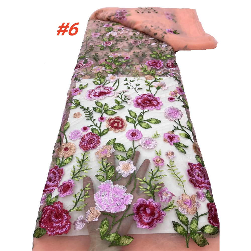 Wholesale French Luxury Mesh E - đánh giá và giá Embroidery Net Dress