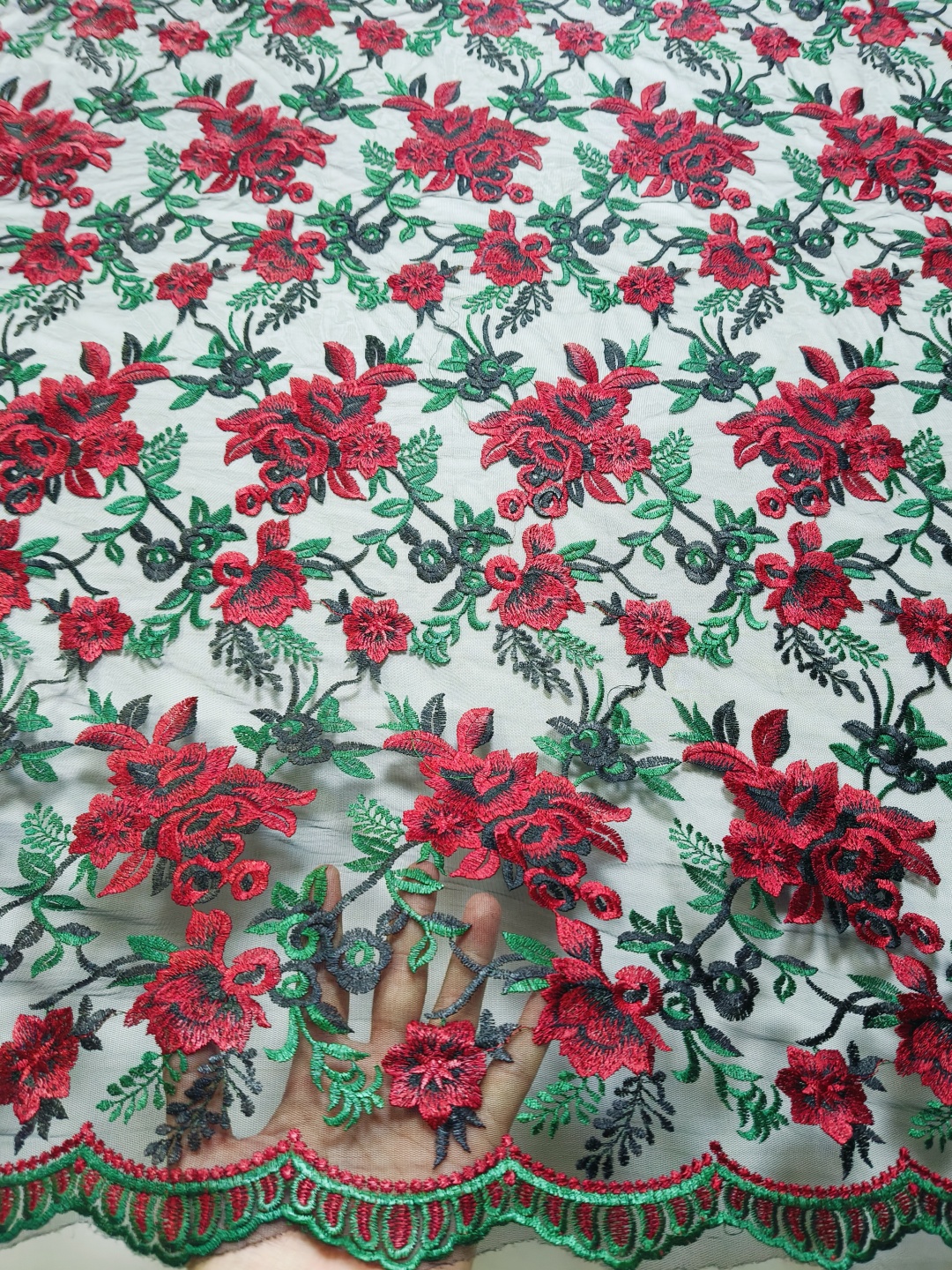 5Yards Latest Best Quality Del - đánh giá và giá Embroidery Abaya