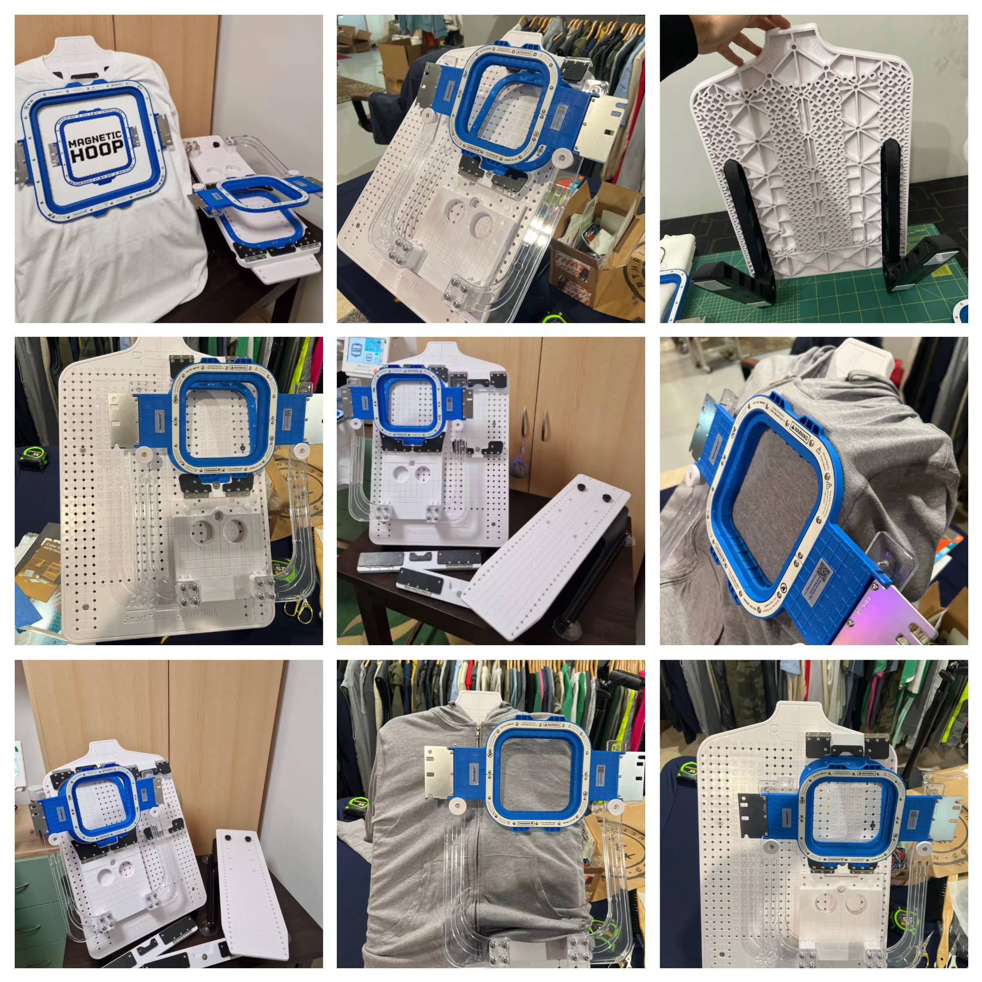 Hooping Station kit with 5.1in - đánh giá và giá Embroidery Software