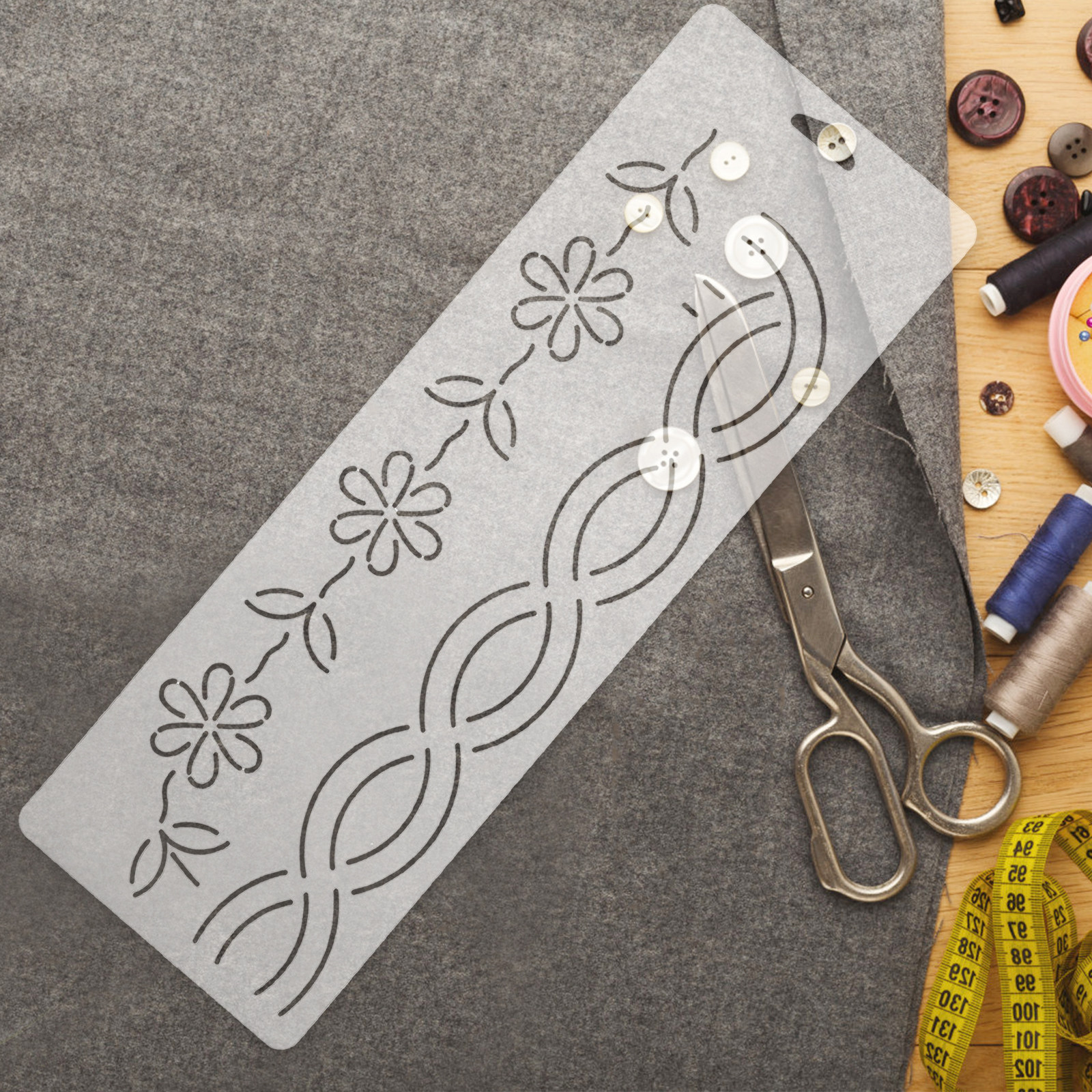 2Pcs Quilting Templates Set Tr - đánh giá và giá Embroidery Free Pattern