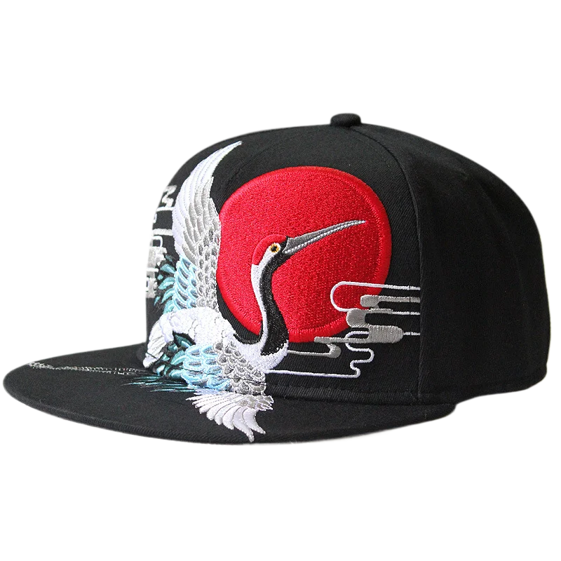 Men Flat Hat Hip Hop Snapback  - đánh giá và giá Embroidery Hat Machine