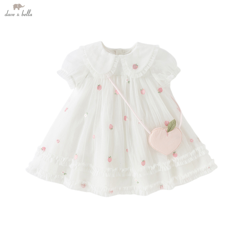 Dave Bella Girls Baby Mesh Pri - đánh giá và giá Embroidery Net Dress