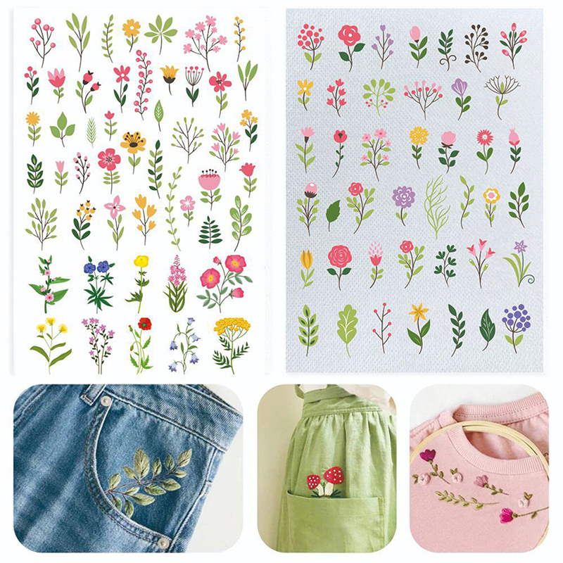 New Colorful Flower Water-solu - đánh giá và giá Embroidery Needle
