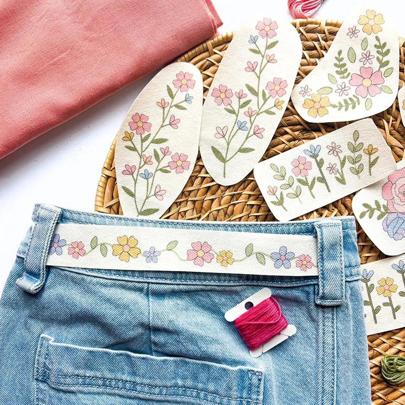New Colorful Flower Water-solu - đánh giá và giá Embroidery Needle