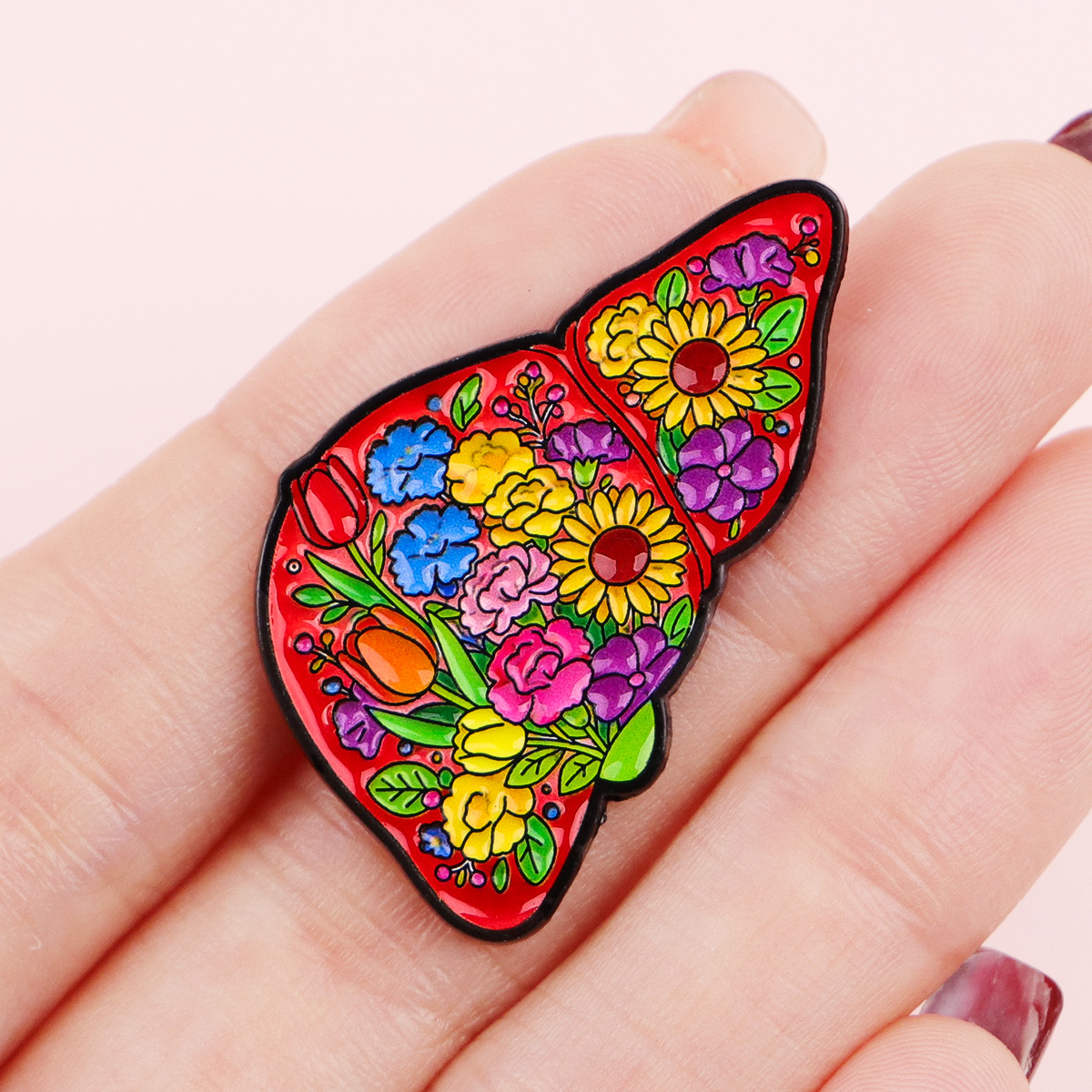 Brain Enamel Pin Medical Badge - đánh giá và giá Embroidery Illustration