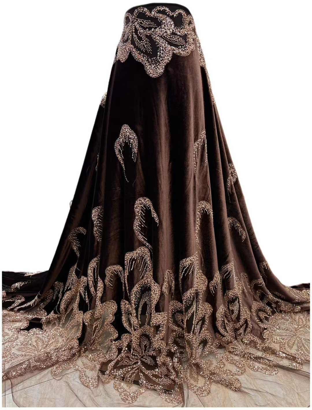African Velvet Beaded Heavy La - đánh giá và giá Embroidery Abaya