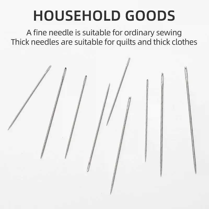 25Pcs Large Long Steel Needle  - đánh giá và giá Embroidery Kit Set