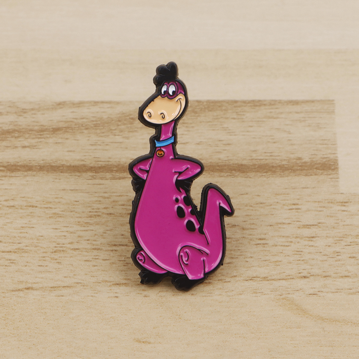 Cartoon Dinosaur Enamel Pin Ba - đánh giá và giá Embroidery Illustration