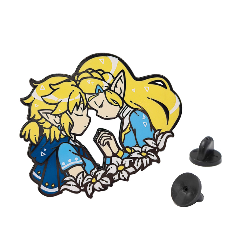 Anime Princess Enamel Pin Cosp - đánh giá và giá Embroidery Illustration