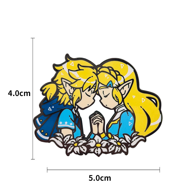 Anime Princess Enamel Pin Cosp - đánh giá và giá Embroidery Illustration