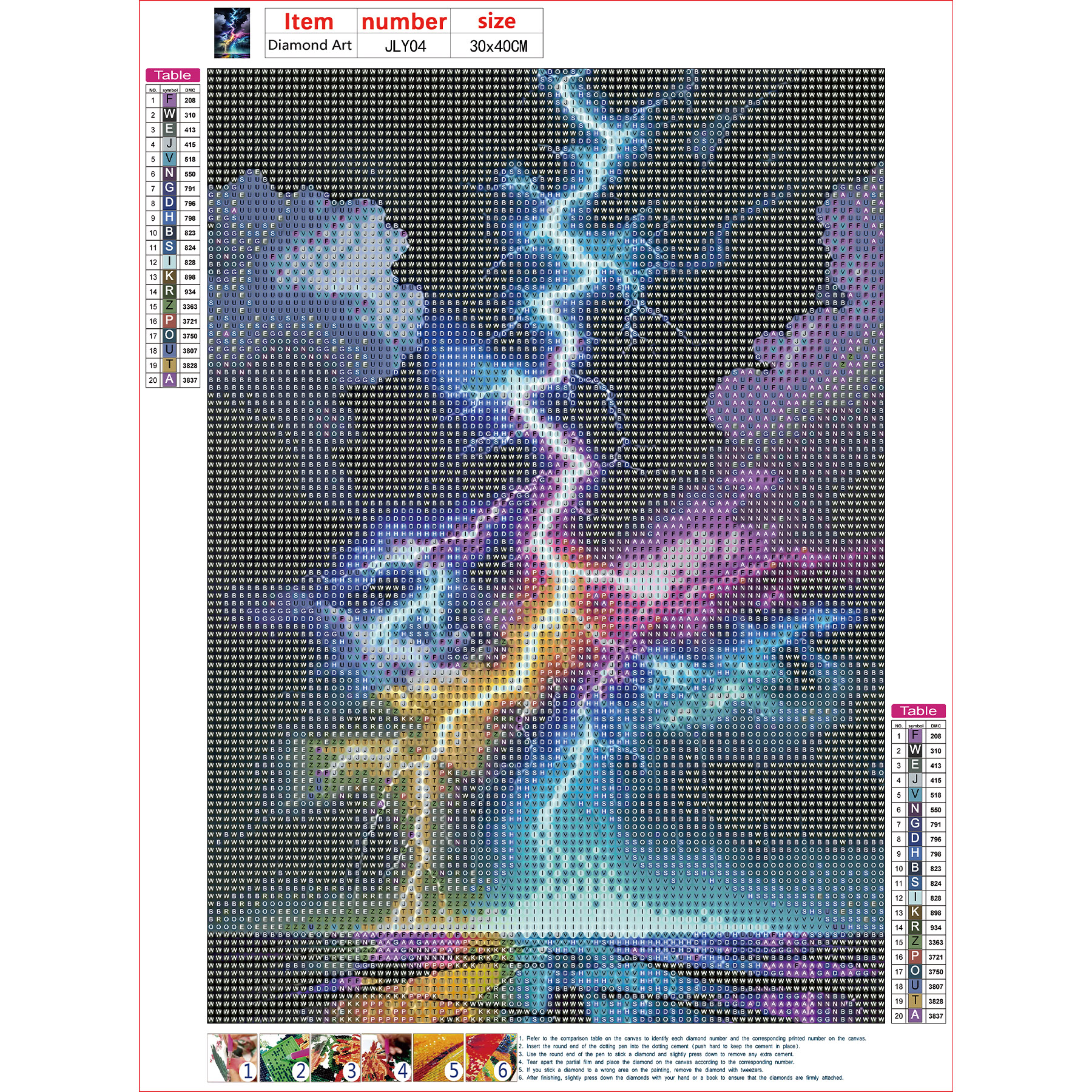 DIY Diamond Painting Colorful  - đánh giá và giá Embroidery Free Pattern