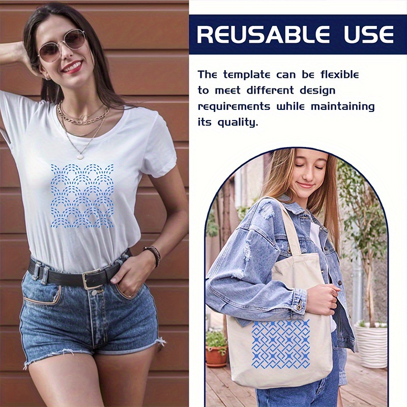 30Pcs Embroidery Templates DIY - đánh giá và giá Embroidery Free Pattern