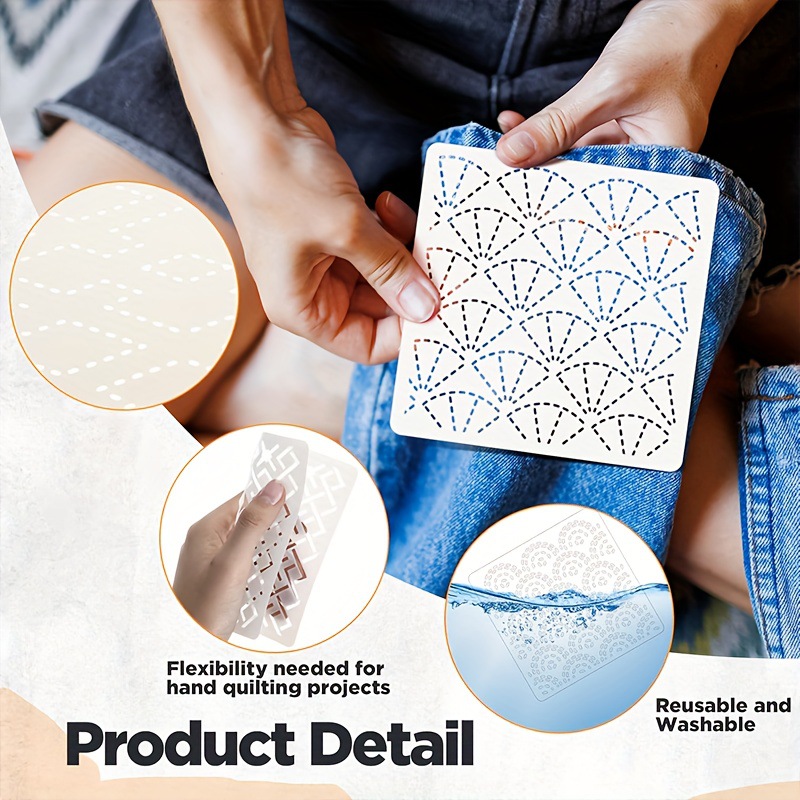 30Pcs Embroidery Templates DIY - đánh giá và giá Embroidery Free Pattern