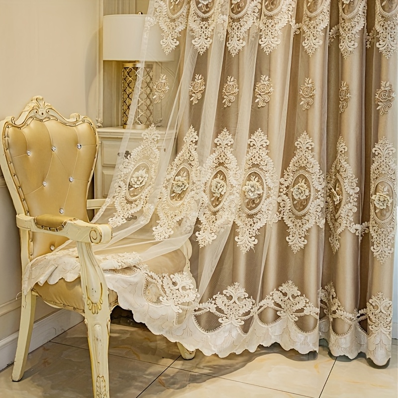 1pc Luxury Double-layer Europe - đánh giá và giá Embroidery Free Pattern