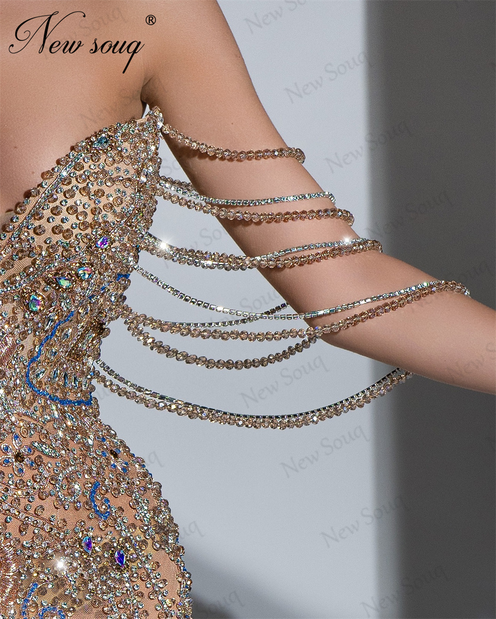 Hand Sew Beading Evening Dress - đánh giá và giá Embroidery Abaya